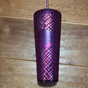 Starbucks Purple Textured Tumbler